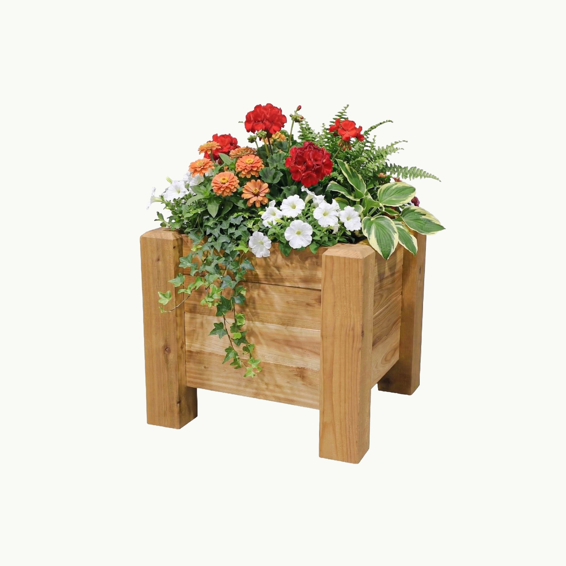 cedar planters box Gronomics Cedar Rustic Planter Box