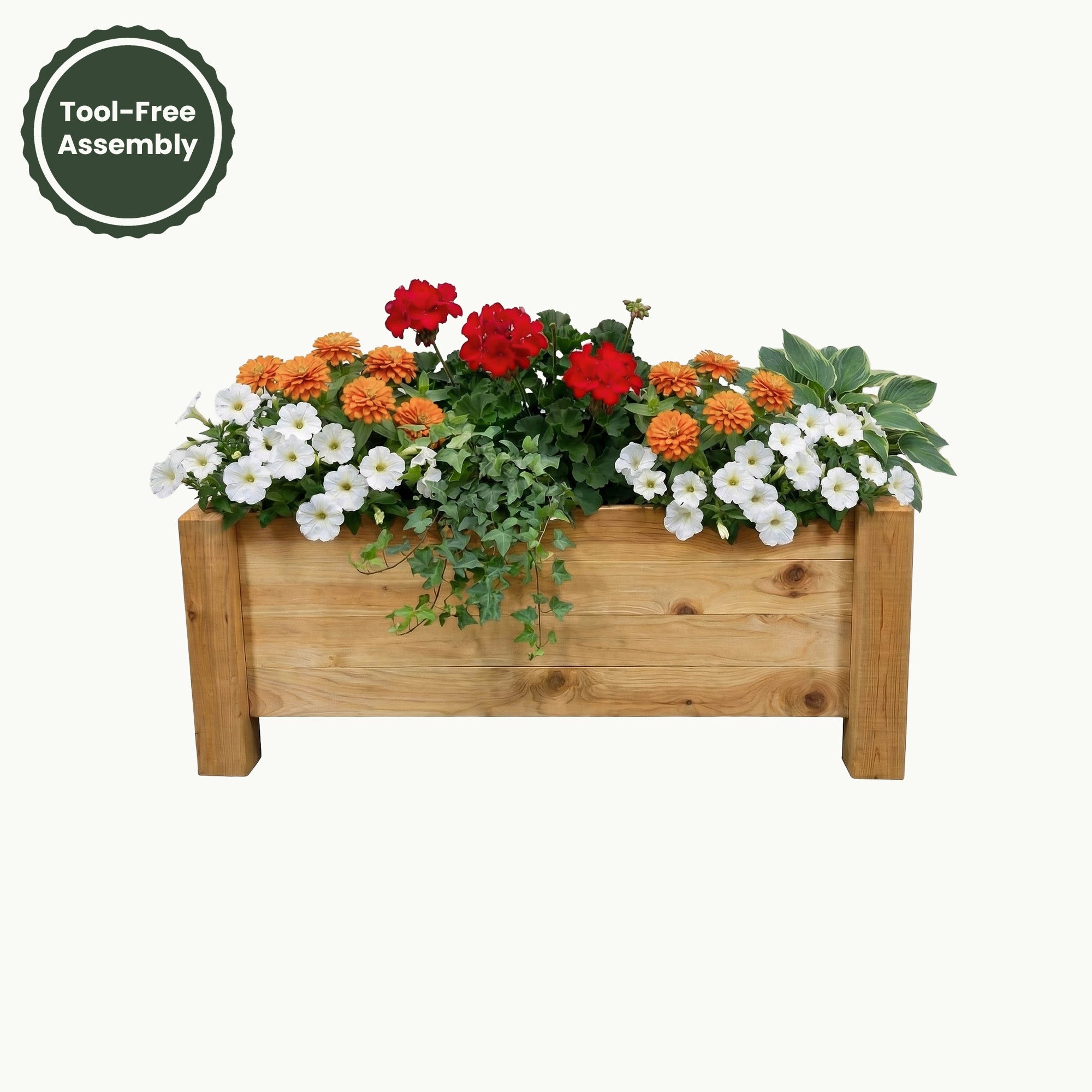 Planter Box – 18” x 48” x 19” Cedar Outdoor Planter